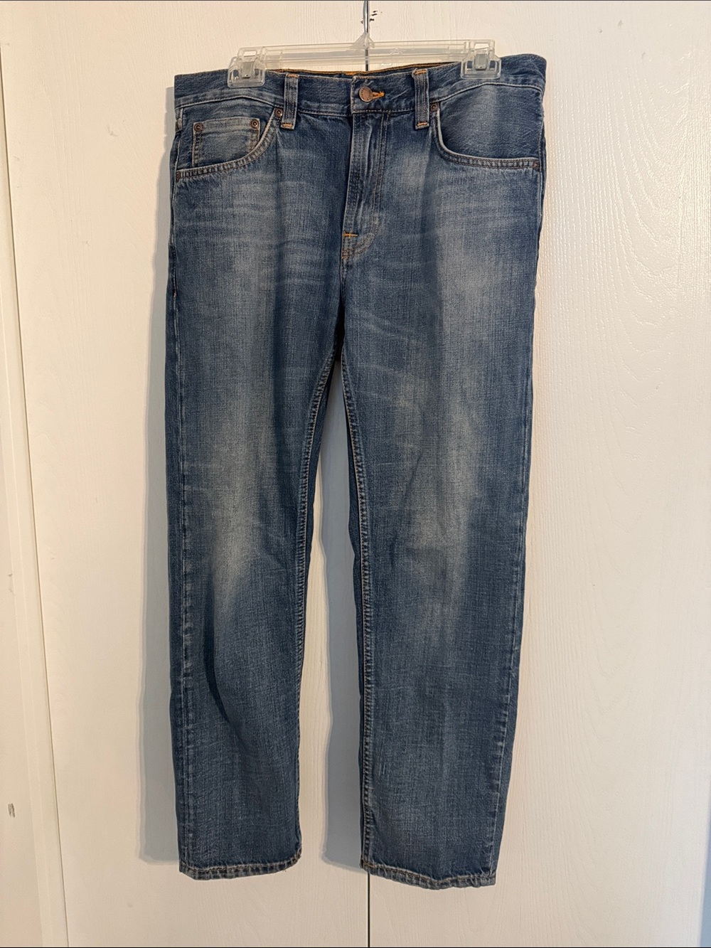 Nudie Jeans Co. Gritty Jackson Men's Straight-Leg Blue Hawk 30x28